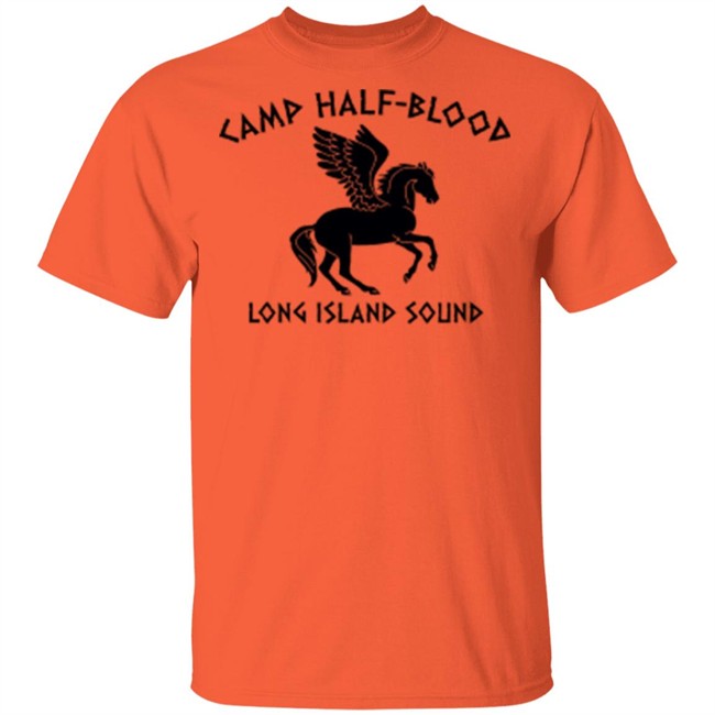 Camp Half Blood T Shirt Percy Jackson Movie Shirt Long Island Sound Greek Demi God Youth