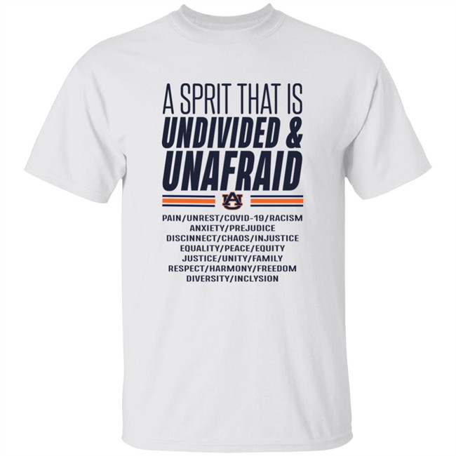 Undivided & Unafraid SAAC T-Shirt SAAC T Shirt Promotes Unity Undivided & Unafraid SAAC T-Shirt