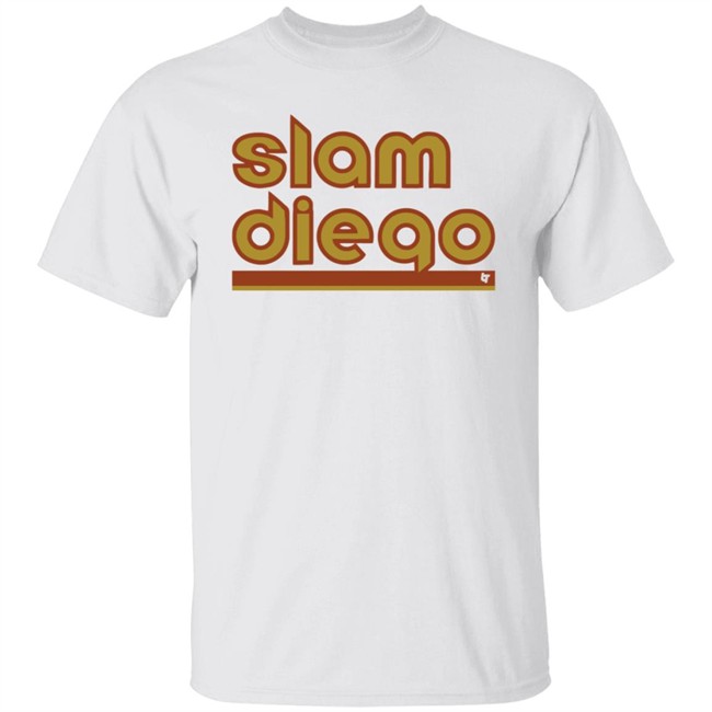 Slam Diego Padres Breaking T Shirt