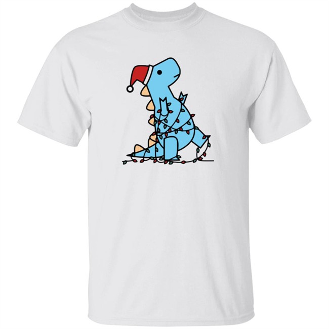 Shop Dinosaur Merch Store Christmas T Rex Shirt