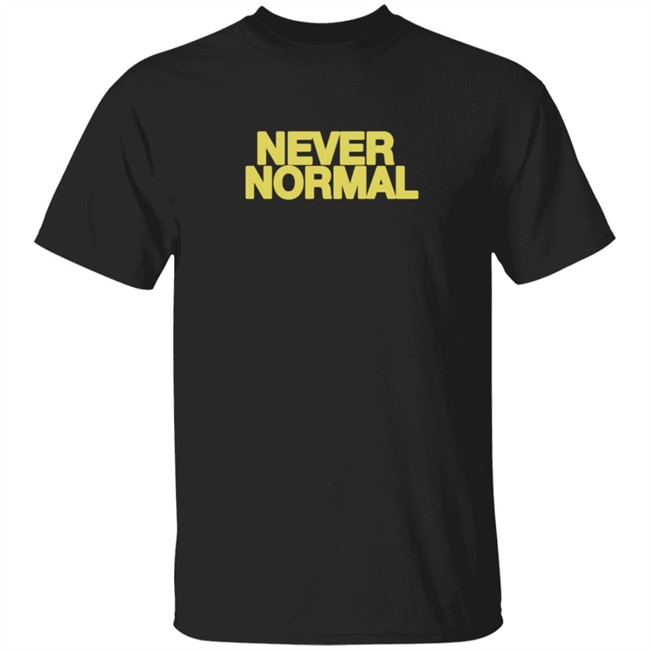Xplr Merch Store Sam Golbach Black Never Normal Tee