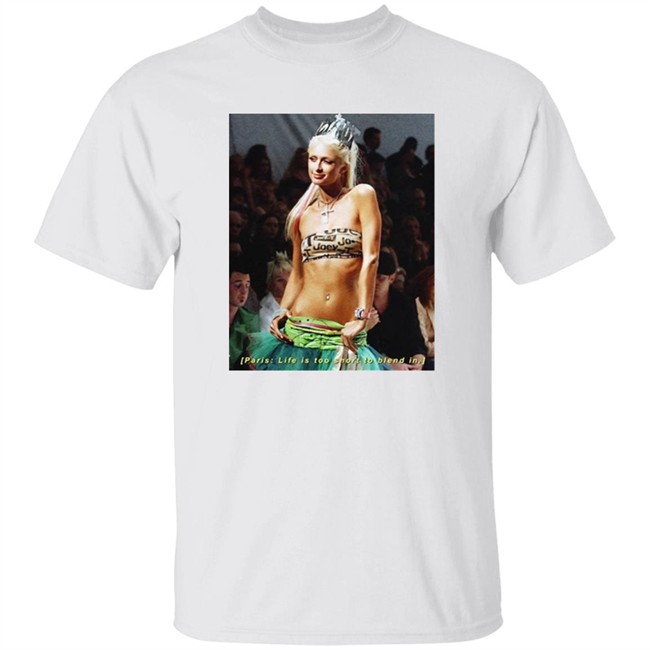 Paris Life Is Too Short To Blend In Tee