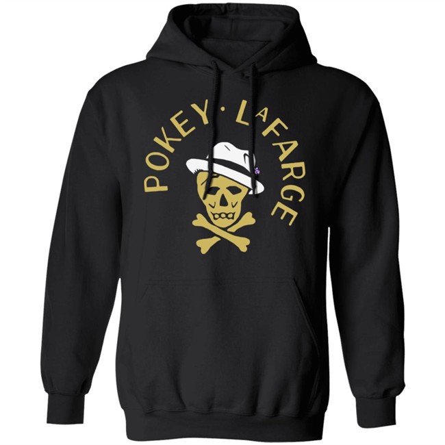 Pokey Lafarge Skull and Crossbone Hoodie Pokey Lafarge Hooded Sweatshirt Skull and Crossbone Hoodie Sweatshirt