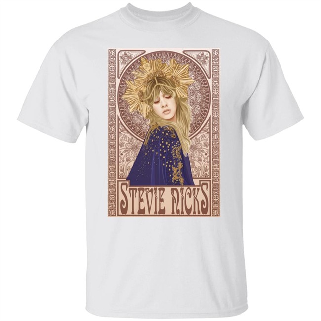 Stevie Nicks T Shirt Mucha Art Nouveau