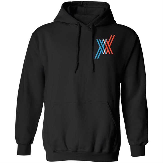2018 New DARLING in the FRANXX Hoodie Anime Zero Two 002 Hoodie Black Sweatshirt