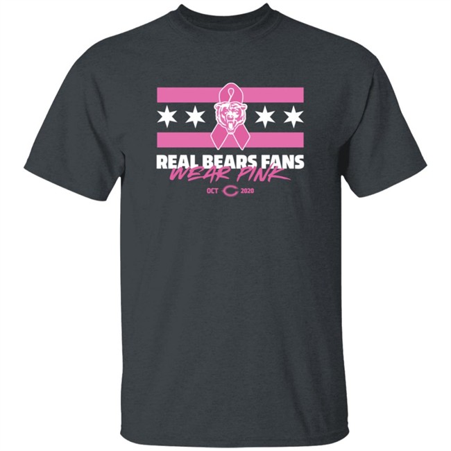 Real Bears Fans Wear Pink 2020 Shirt