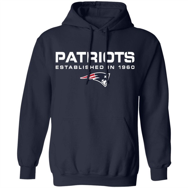 Bill Belichick Hoodie Pariots Established In 1960 Hooded Sweatshirt