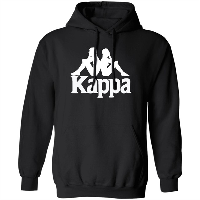 Authentic Zimim Kappa Hoodie Kappa White Logo Authentic Zimim Black T Shirts