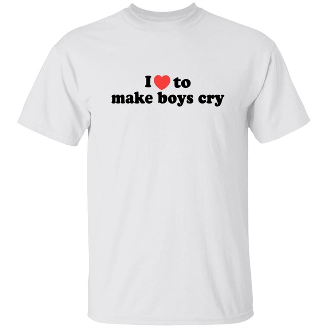 Vetements Boys Cry T Shirt Vetements Merch T Shirt Hoodie Boys Cry T Shirt I love to make boy cry t shirt