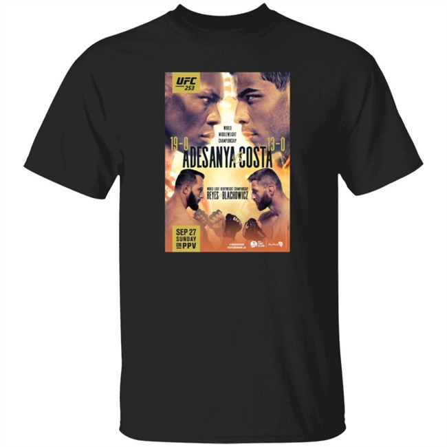 UFC 253 Autographed Ufc Stote Shirt