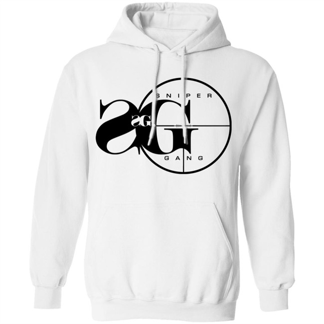 Sniper Gang Hoodie BLIKEM Sniper Gang Logo Hoodie Sweatshirt