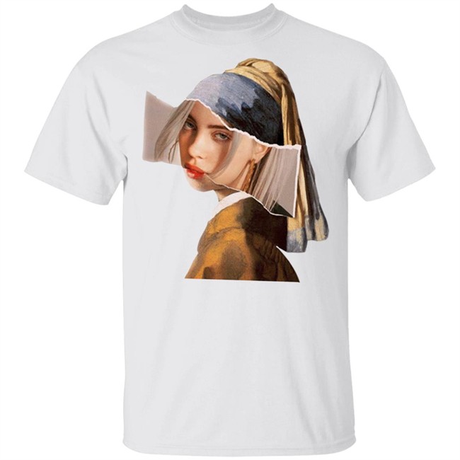 billie eilish shirt off