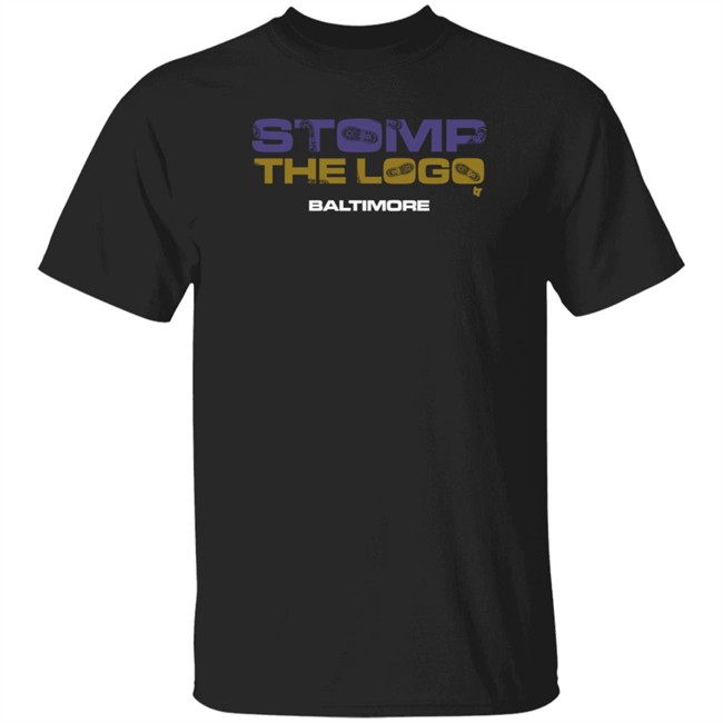 Ravens Stomp The Logo Breakingt Shirt Stomping On The Titans Logo Shirt