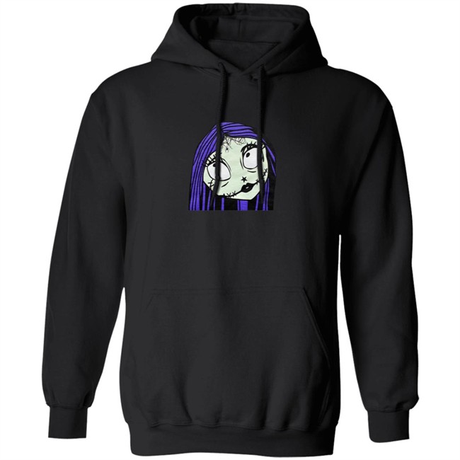 Punx N Kisses Merch Punx S4lly Puff Print Hoodie