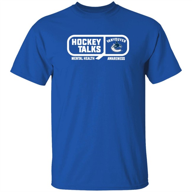 Vancouver Canucks Hockey Talks T Shirt