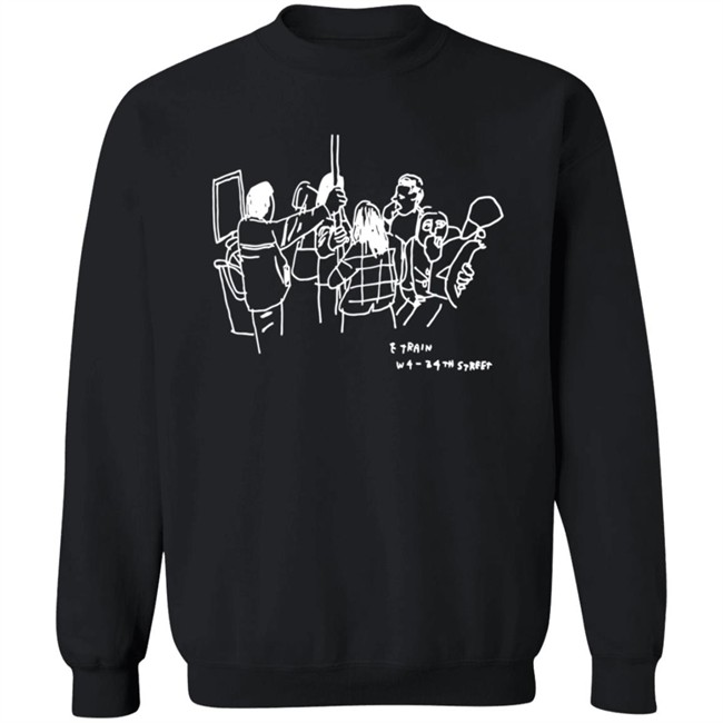 Uniqlo Jason Polan E Train SweatShirt