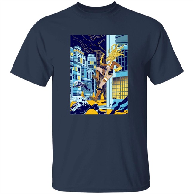 Roosterteeth Store Rwby Grimm Street Fight Yang T Shirt