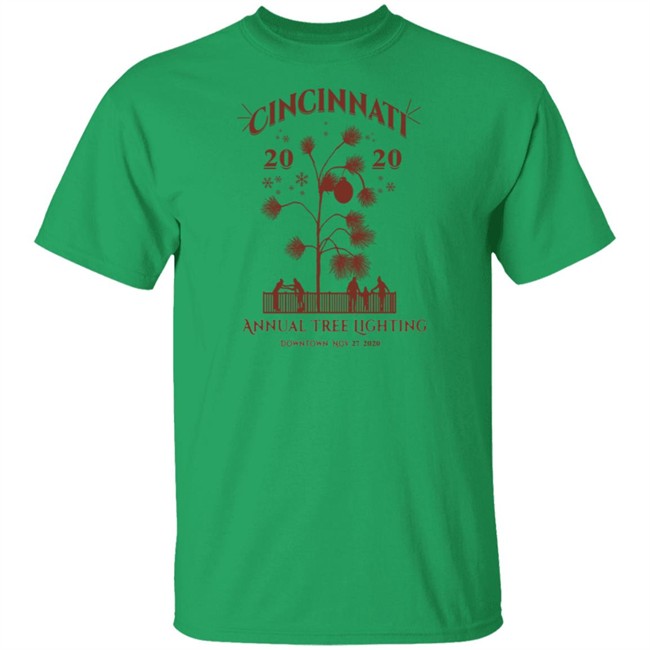 2020 Cincinnati Annual Tree Lighting T Shirt