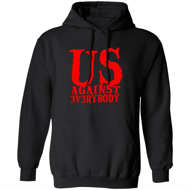 Ua3 Clothing Merch US Against 3v3rybody Hoodie