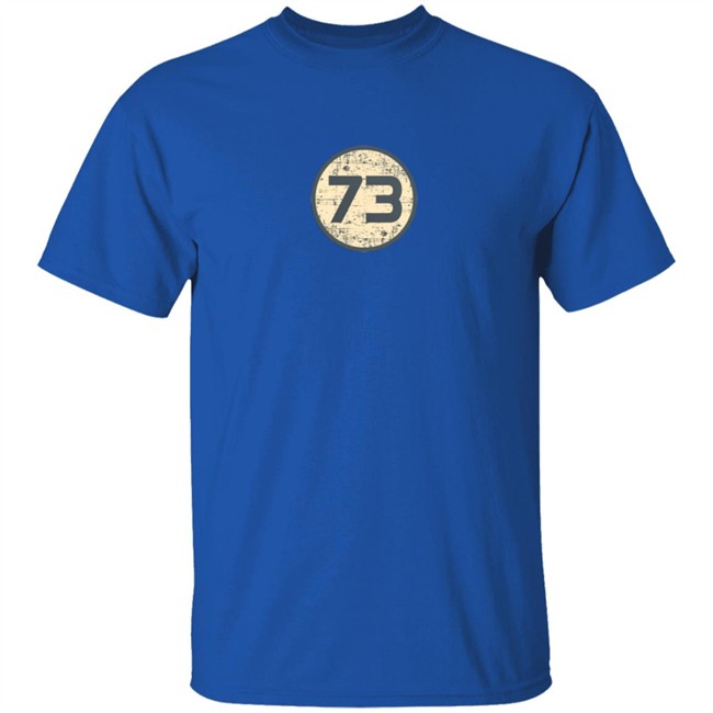 Sheldon Cooper’s 73 Shirt From Big Bang Theory