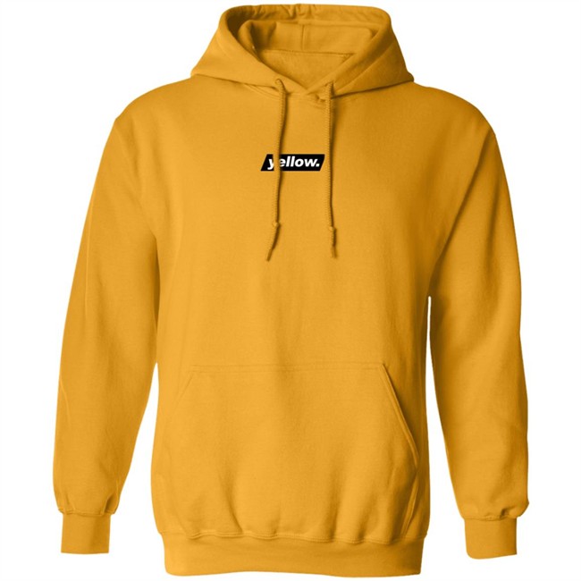 Tixxo Merch Yellow Oversized Boyfriend Hoodie