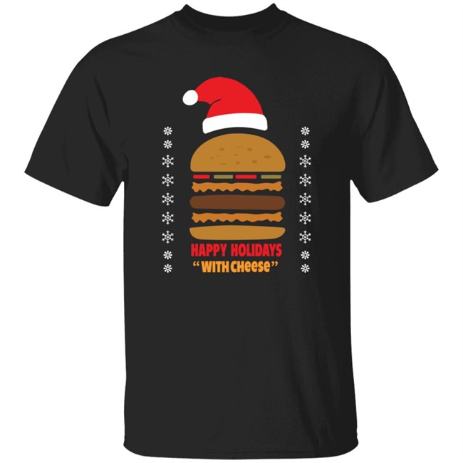 Samuel Jackson Happy Holidays With Cheese Shirt