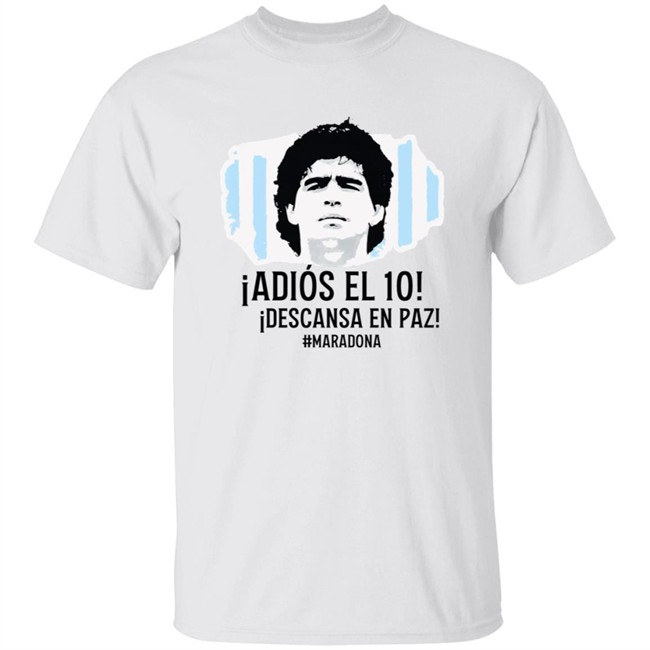 Psg El Adiós El 10! Descansa En Paz Maradona T Shirt