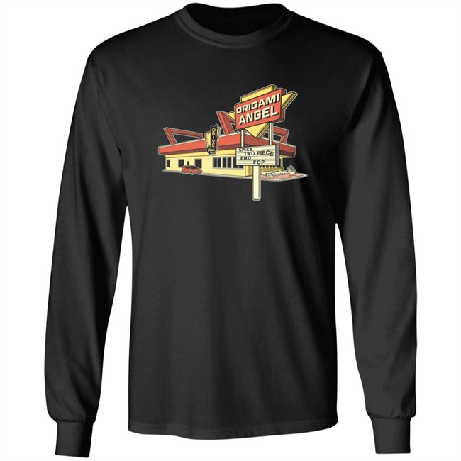 Origami Angel Merch Drive Thru Long Sleeve Tee Shirt