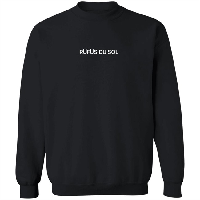 Rufus Du Sol Merch Logo Exclusive Sweatshirt
