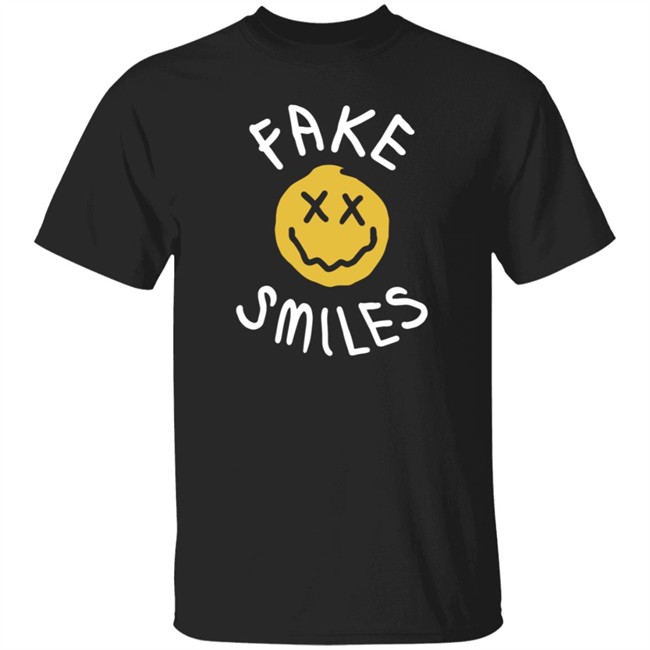 Phora Merch Fake Smiles Face Tee Shirt
