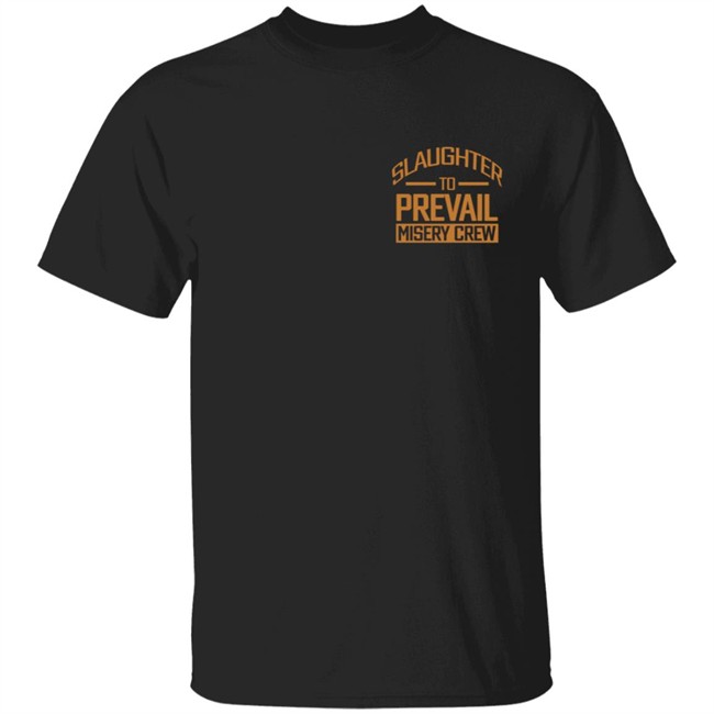 Slaughter To Prevail Merch Misery Crew Tee Shirt