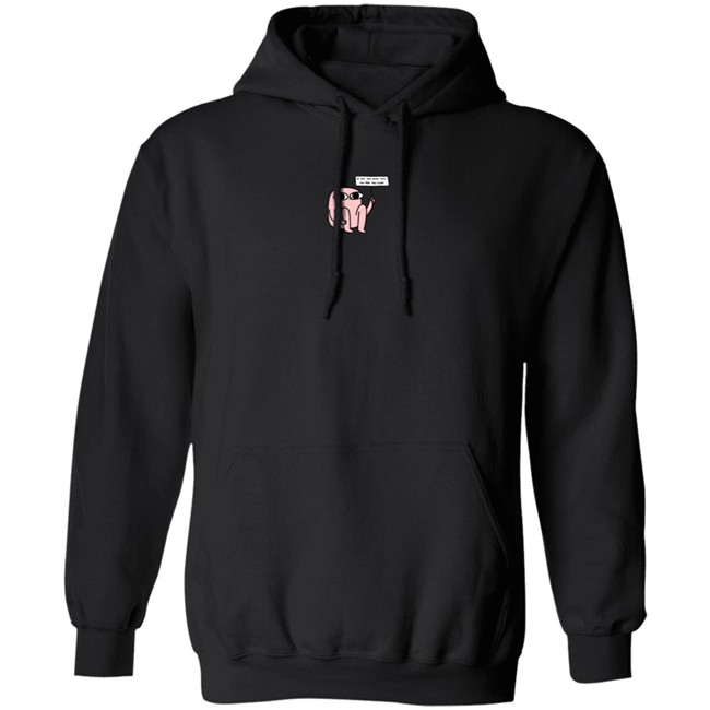 Too Close Black Hoodie Ketnipz