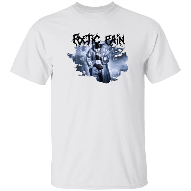 Toosii2x Merch Poetic Pain Album Art White T Shirt