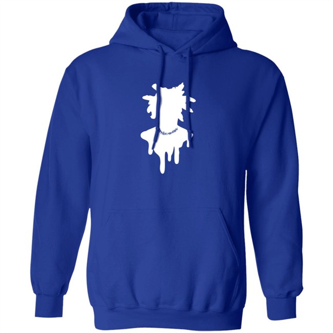 Robby Anderson 11 Merch Blue Signature Drip Logo Hoodie