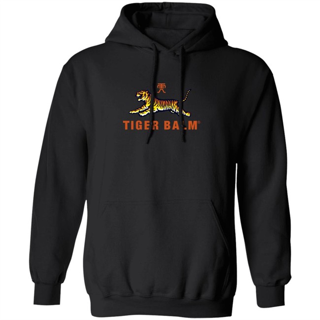 Tiger Balm Us Merch Tiger Balm Logo New Hoodie