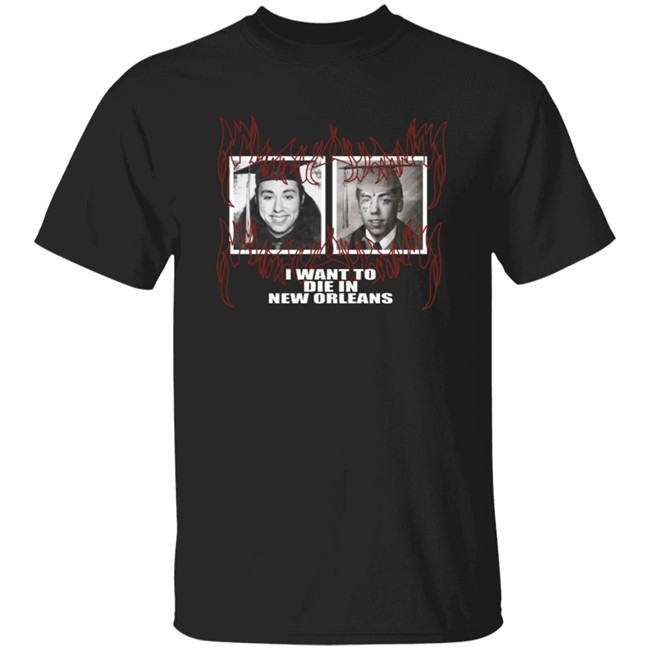 Suicide Boys Merch Exclusive I Want To Die In New Orleans T Shirt